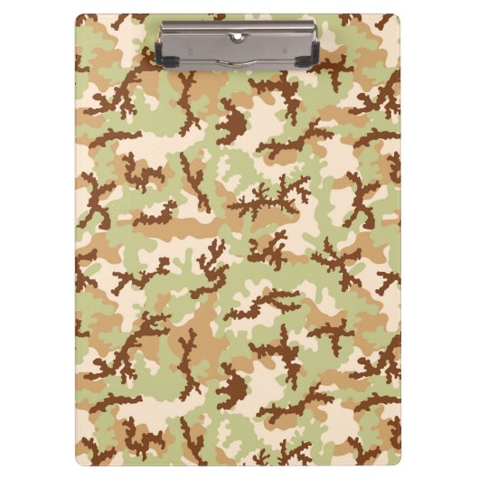 Desert camouflage klembord (Voorkant)