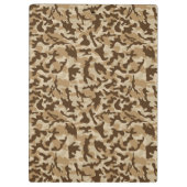 Desert Camouflage Klembord (Achterkant)