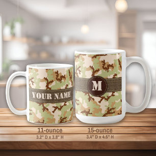 Desert camouflage koffiemok