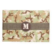 Desert camouflage kussensloop (Achterkant)