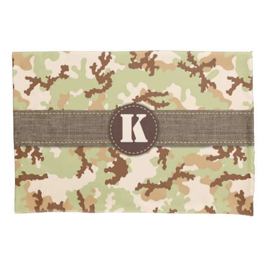 Desert camouflage kussensloop (Voorkant)