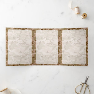 Desert Camouflage, leger, leger Drieluik Kaart