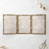 Desert Camouflage, leger, leger Drieluik Kaart (Binnen)