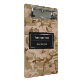 Desert Camouflage, leger, leger Mini Klembord (Schuin)