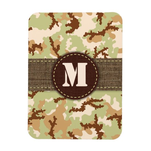 Desert camouflage magneet (Verticaal)