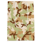 Desert camouflage medium cadeauzakje (Achterkant)