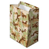 Desert camouflage medium cadeauzakje (Achterkant Gekanteld)
