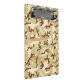 Desert camouflage mini klembord (Schuin)