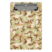 Desert camouflage mini klembord (Voorkant)