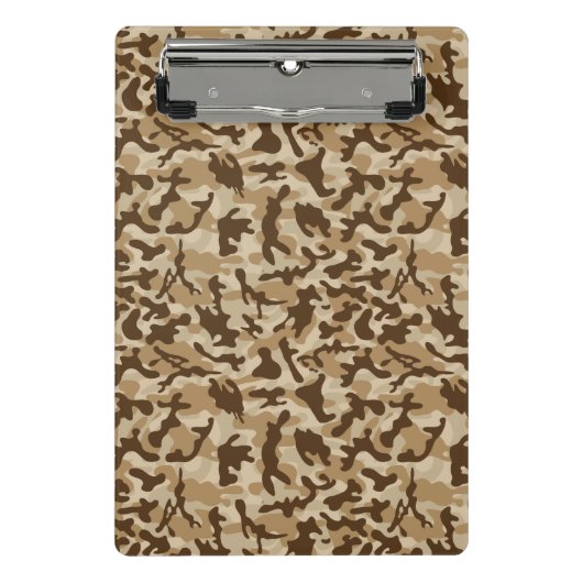 Desert Camouflage Mini Klembord (Voorkant)