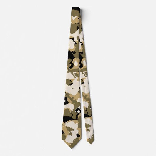 Desert Camouflage Necktie Stropdas (Voorkant)