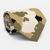 Desert Camouflage Necktie Stropdas (Opgerold)