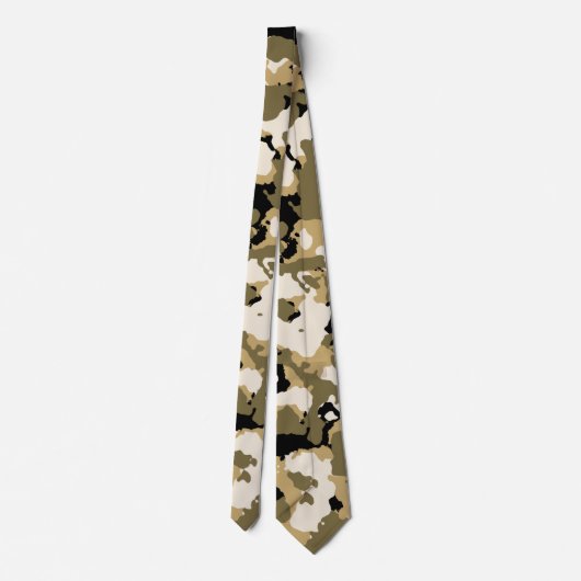 Desert Camouflage Necktie Stropdas (Achterkant)