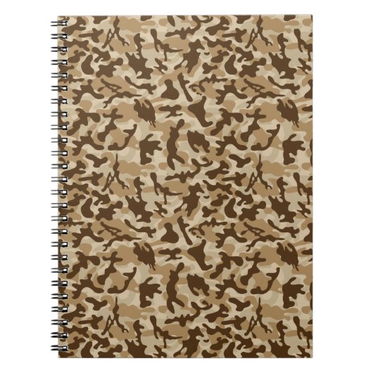 Desert Camouflage Notitieboek (Voorkant)