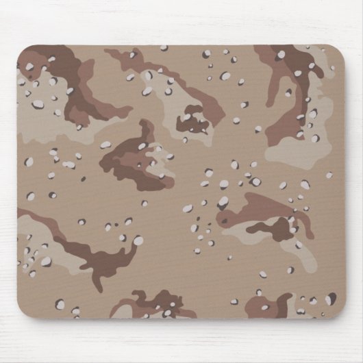 Desert Camouflage Patroon Muismat (Voorkant)