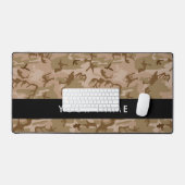 Desert Camouflage Patroon, uw naam, personaliseren Bureaumat (Keyboard & Muis)