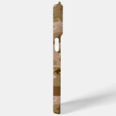Desert Camouflage Patroon, uw naam, personaliseren Case-Mate iPhone Case (Achterkant / Rechts)