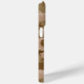 Desert Camouflage Patroon, uw naam, personaliseren Case-Mate iPhone Case (Achterkant / Rechts)