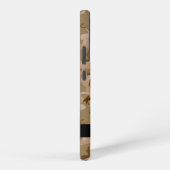 Desert Camouflage Patroon, uw naam, personaliseren Samsung Galaxy Hoesje (Rechterkant)