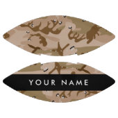 Desert Camouflage Pebbles, Jouw naam, personaliser American Football (Panelen)