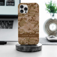 Desert Camouflage Pebbles, Jouw naam, personaliser