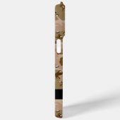 Desert Camouflage Pebbles, Jouw naam, personaliser Case-Mate iPhone Case (Achterkant / Rechts)