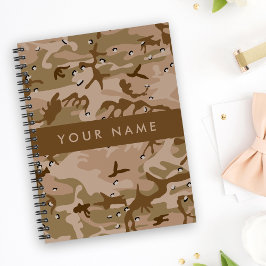 Desert Camouflage Pebbles, Jouw naam, personaliser Planner