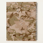 Desert Camouflage Pebbles, Jouw naam, personaliser Planner (Achterkant)