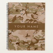 Desert Camouflage Pebbles, Jouw naam, personaliser Planner (Voorkant)