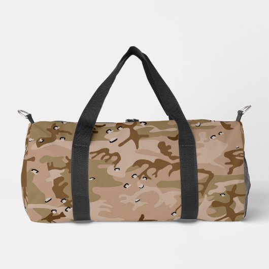 Desert Camouflage Pebbles, Jouw naam, personaliser Plunjezak (Voorkant)