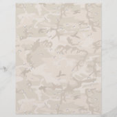 Desert Camouflage Pebbles, leger, leger Flyer (Voorkant)