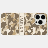 Desert Camouflage Personalized Case-Mate iPhone Case (Achterkant (horizontaal))