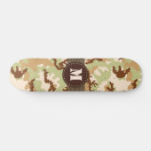 Desert camouflage persoonlijk skateboard (Horizontaal)