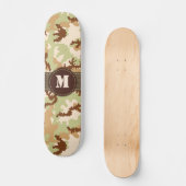 Desert camouflage persoonlijk skateboard (Voorkant)