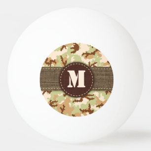 Desert camouflage pingpongbal