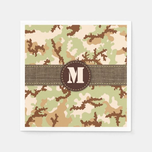 Desert camouflage servetten (Voorkant)