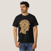 Desert Camouflage Soldier with Helmet T-shirt (Voorkant volledig)