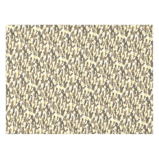 Desert Camouflage Tafelkleed (Voorkant (Horizontaal))