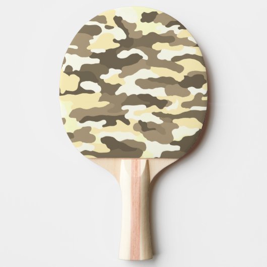 Desert Camouflage Tafeltennisbatje (Voorkant)