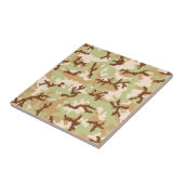 Desert camouflage tegeltje (Zijkant)