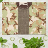 Desert camouflage theedoek (Gevouwen)