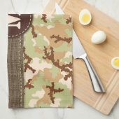 Desert camouflage theedoek (Quarter Fold)