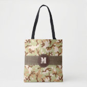 Desert camouflage tote bag (Voorkant)
