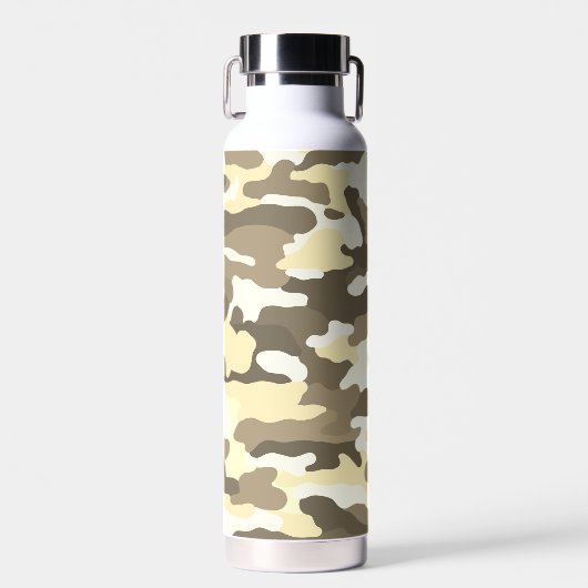 Desert Camouflage Waterfles (Voorkant)