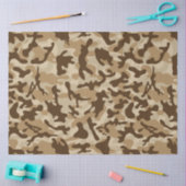Desert Camouflage-weefselpapier Tissuepapier (Craft)