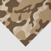 Desert Camouflage-weefselpapier Tissuepapier (Detail)