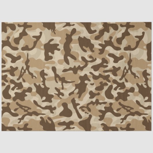 Desert Camouflage-weefselpapier Tissuepapier (Voorkant)