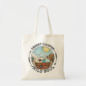 Desert Camper Wild Soul Tote Bag (Voorkant)