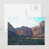 Desert Canyon Briefkaart (Voorkant / Achterkant)