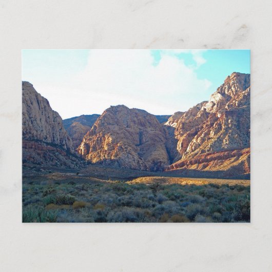 Desert Canyon Briefkaart (Voorkant)